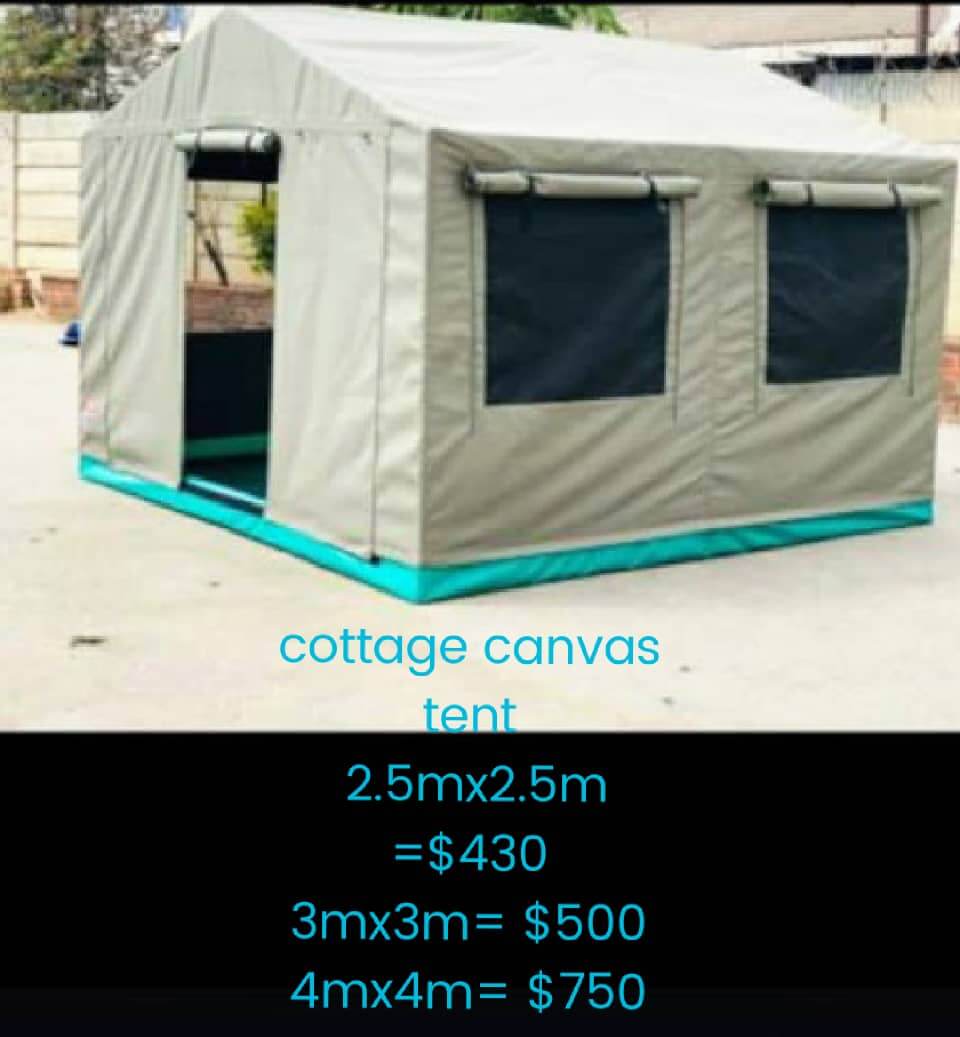 Cottage Canvas Tent for Marondera Camping